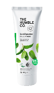 Humble Naturlig tandpasta - fresh mint med fluor